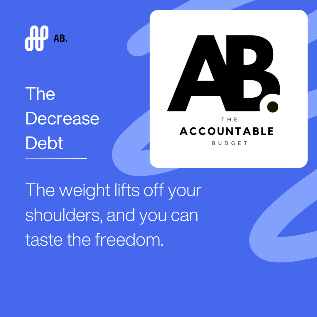 The Accountable Budget: Decrease Debt "Available Soon"